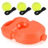 ALLOMN Solo Tennis Trainer Rebound with 3 String Balls, Solo
