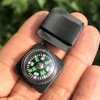Outdoor watch compass military camping marathon use watch strap compass 10ea