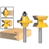 8 mm Shank Milling Cutter Set 120 Degree Groove Cutter