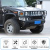 Front Bumper Corner Bezels Replacement Compatible with Hummer H2 2003-2009