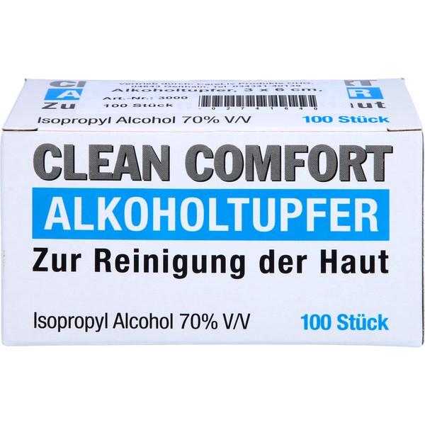 Nicht vorhanden Alkoholtupfer 3x6cm steril, 100 St TUP