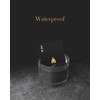 BIERDORF Black Playing Cards, Waterproof, Black, Magic Tricks, 54 Pieces,