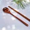 Nature Wood Wide Cutlery Set for 5 / Lacquered Wooden