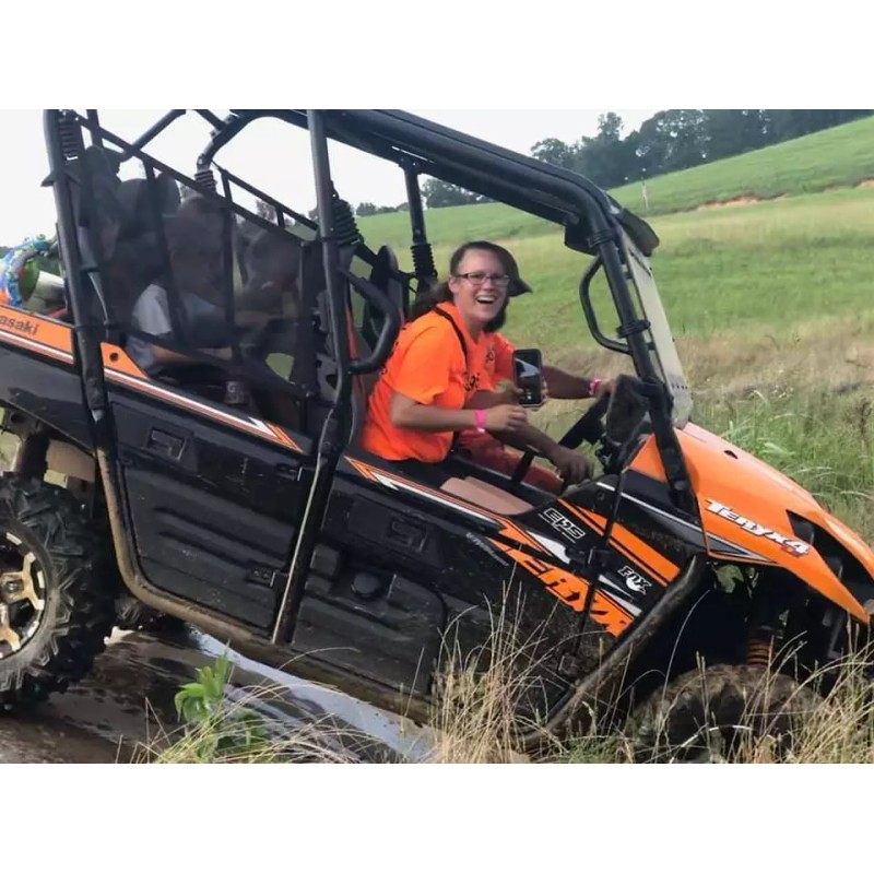 Vet Nets Kawasaki Teryx slanted UTV nets