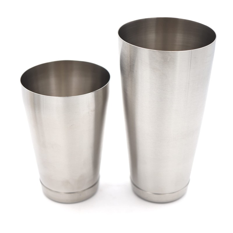 Boston Shaker Colour Matt Cocktail Weighted Set Small and Large