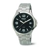 Boccia Men's Quartz Watch with Black Dial Analogue Display and
