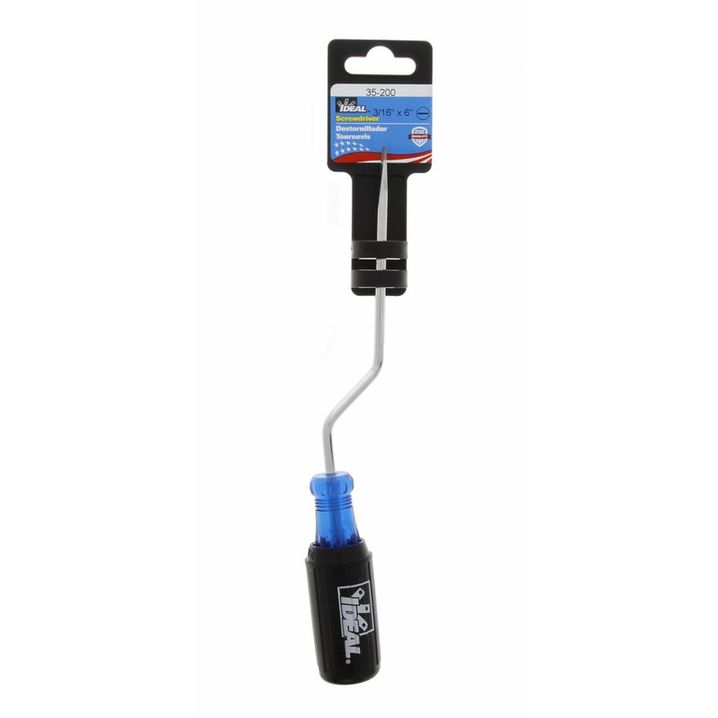IDEAL INDUSTRIES INC. 35-200 Cabinet Tip Quick Rotating Screwdriver, 3/16