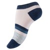 Vincent Creation 8 or 12 Pairs Women's Trainer Socks, Multicolour