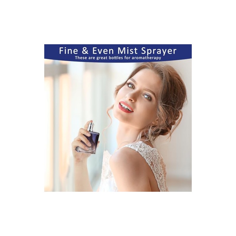LOPHE Parf√ºmzerst√§uber, 2 St√ºck 50ml Mini Parfum Zerst√§uber Blau, Portable