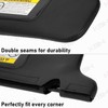 KBH Sun Visor Cover for Ford Mustang 1994-2004, Vinyl Leather