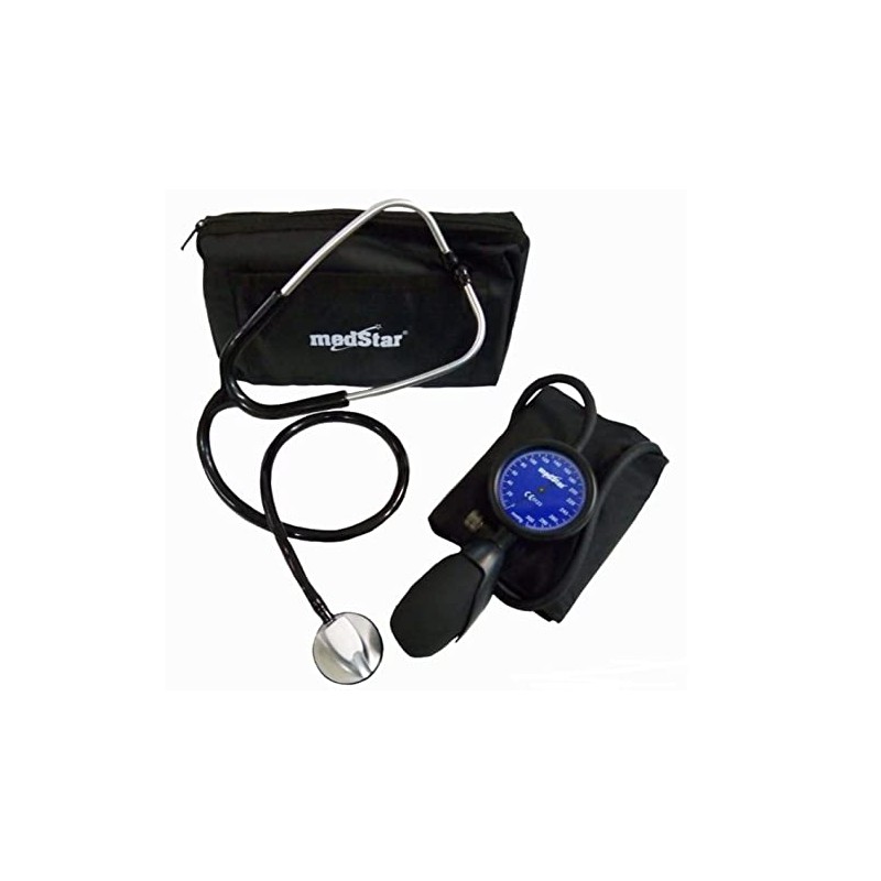 KIT MedStar Kit Baumanómetro y Estetoscopio de Lujo 1 Campana