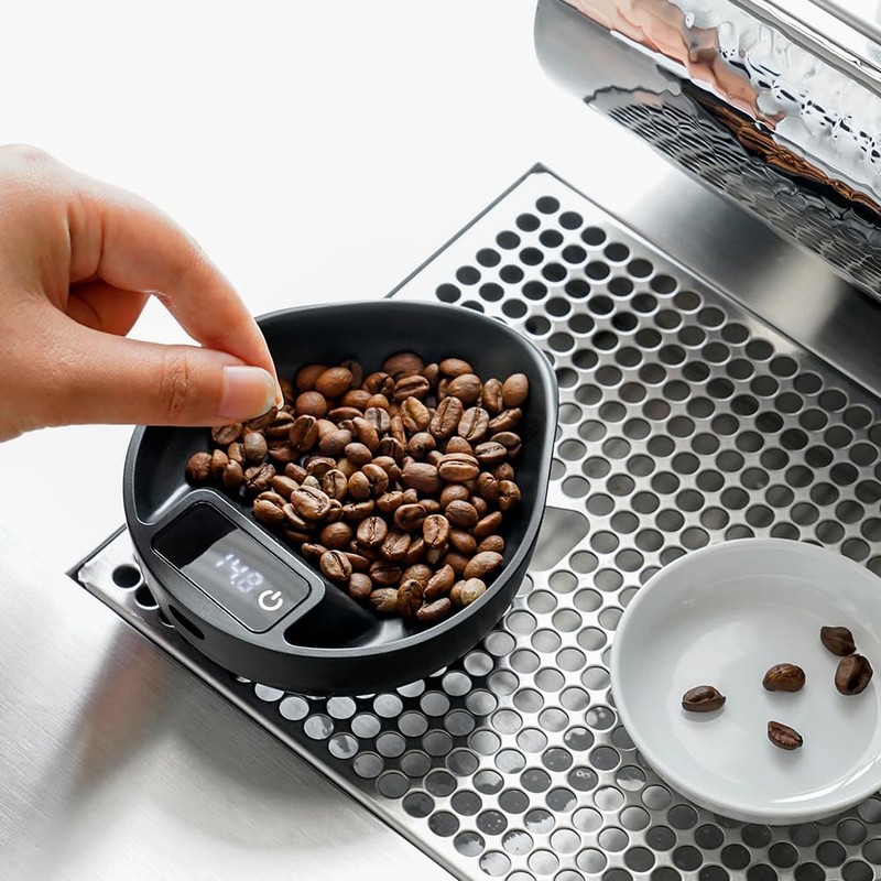 watchget Coffee Bean Dosing Cup, Electronic Scale and Coffee Bean