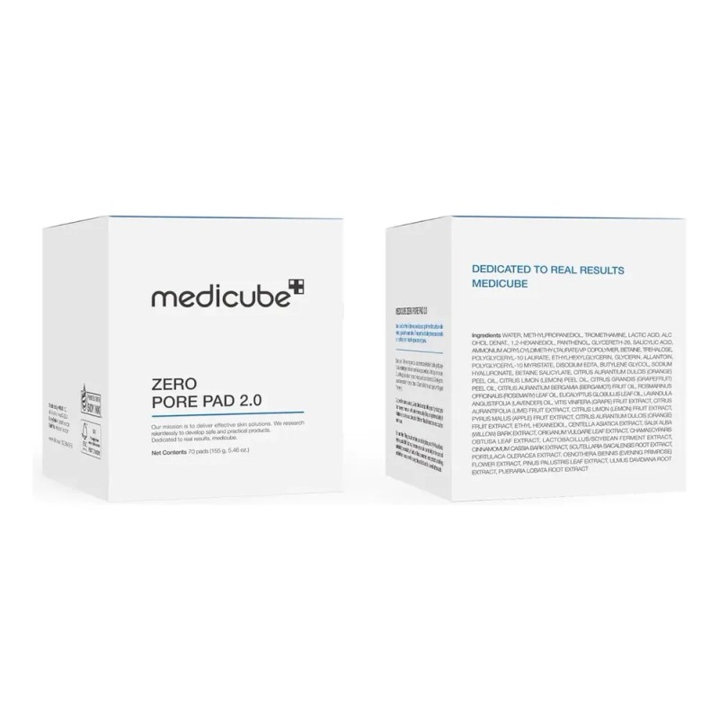 Medicube Zero Pore 2.0 (70 Pads) Aha+bha Acne/poros Abiertos Momento