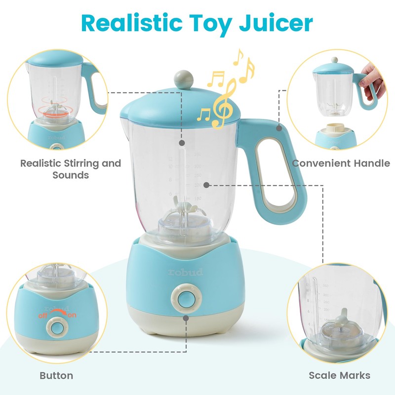 ROBUD Toy Juicer with Light and Sound - Kitchen Accessories