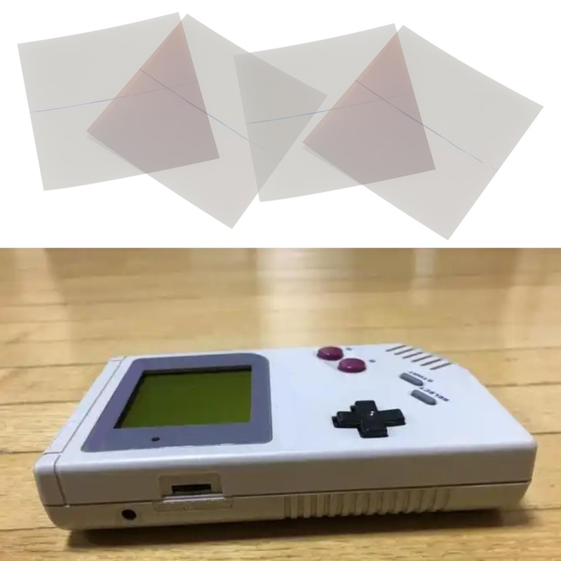 SG Store 4 Pack Polarized Films Compatible with Gameboy Pocket