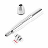 Silver Color Precision Pin Vise Hand Drill with 25Pcs HSS