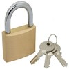 Merriway BH03903 (2 Pcs) Solid Brass Keyed Alike Padlock, Solid