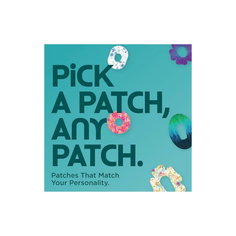 Patches for Freestyle Libre (5 pieces) - Pre-cut, waterproof, non-fraying