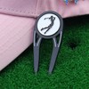 Golf Divot Repair Tool | Ball Marker Magnetic Metal Divot