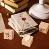 Pilikoll Pack of 8 Cat Wooden Stamps Modelling Clay Set