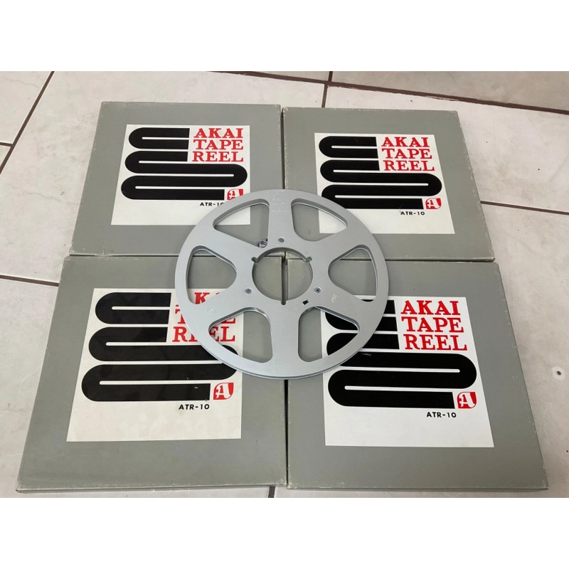 Akai 267 vintage 10.5" Metal Reel to Reel 1/4" Tape