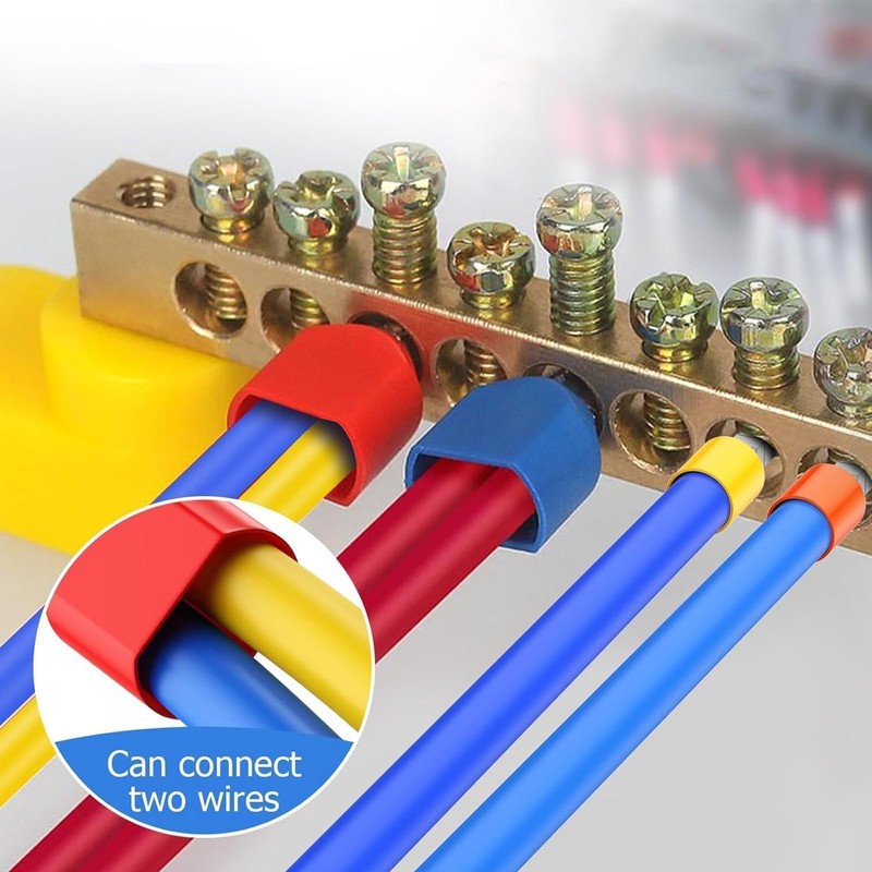 Pack of 1200 Wire End Ferrules Kit, 0.5.16 mm² Insulated
