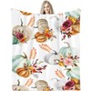 Nextchange Autumn Decor Fleece Throw Blankets, Fall Decor Throw Blanket