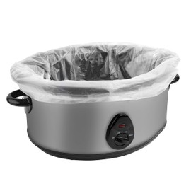 Slow Cooker & pot Liners Fits 7-8 Quarts, Extra Large Pot Liners SIZE: 13'' x 21'' x 4'' Inches, 4" Gusset Bottom, Extra Large Pot Liners, 60 pack