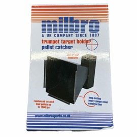 Air Rifle Trumpet Steel Target Holder Pellet Trap Shooting Airsoft BB 14x14cm