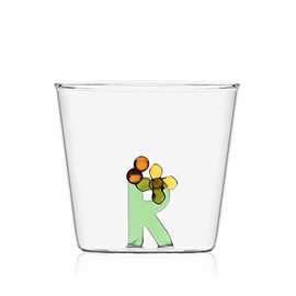 Ichendorf Greenwood Alphabet Collection Tumbler with Letter R