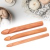Bamboo Crochet Hook Handcrafted Knitting Needles Yarn Craft 20cm/7.9in Large