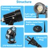 Junview 2Pack LED Spot Lights Indoor Uplights Plant Spotlights with