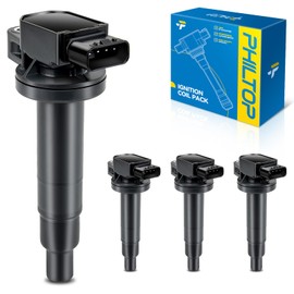 PHILTOP Ignition Coil Pack, Compatible with 2001-2009 Prius, 2007-2018 Yaris, 2012-2019 Prius C, 2004-2006 xB, 2004-2006 xA, 2000-2005 Echo, UF316 Ignition Coil