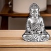 Out of the blue Decorative Object/Zen Buddha Statue/Material: Polyresin/Dimensions: 15