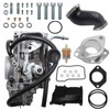 YJGZSVK Carburetor For Yamaha Warrior 350 YFM350X 1987-2004 1UY-14101-00-00 1UY-13586-01-00