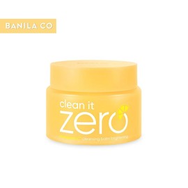 BANILA CO USA Clean it Zero Mandarin-C Cleansing Balm Brightening, Hypoallergenic Vegan Facial Cleanser