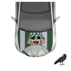 Anime Hood Wrap Urahara Bleach Weatherproof Vinyl Car Decal 50" X 65"