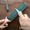 HUTSULS Double Sided Leather Strop Paddle Compound Knife Kit Sharpener