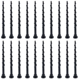 Vylyciy Pack of 20 Ground Screws Lawn Mower Charging Station Screw Robotic Lawnmower Garage Ground Nails Tent Screws Pegs Compatible with Husqvarna Automower 105 305 308, Length 13.7 cm Garden Tools