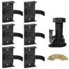 THATSRAD 20 x Kitchen Base Brackets Pedestal Clip Kitchen Pedestal