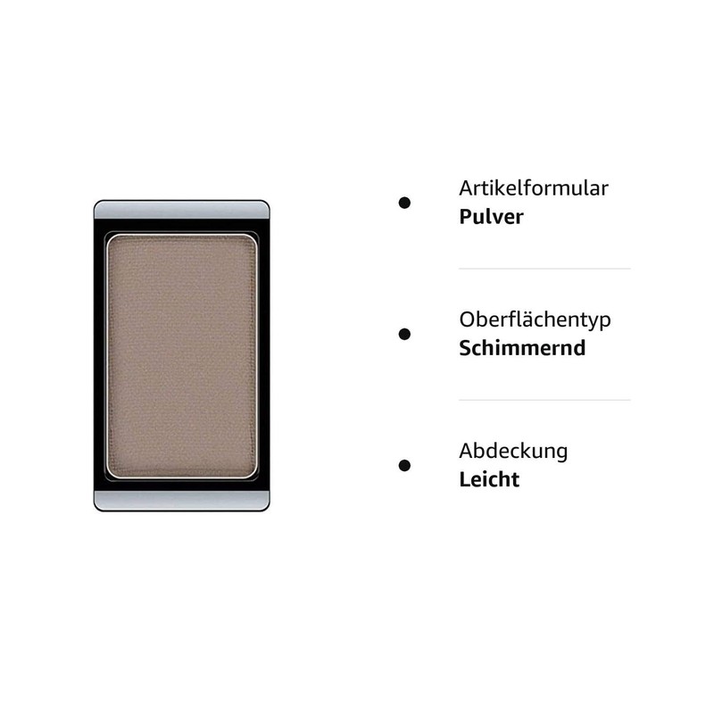 ARTDECO Eye Shadow - Colour-Intensive Long-Lasting Eye Shadow, Matte -