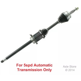 DTA Front Passenger CV Axle Shaft Fit Nissan Maxima with 5spd Automatic Transmission