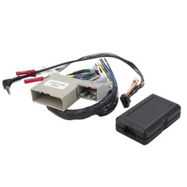 Scosche FD5000SWF Adaptador de interfaz estéreo de fábrica, compatible con vehículos Ford/Lincoln/Mercury seleccionados de 2005 a 2014, arnés de cableado de radio de coche, control de volante de retención y amplificador OEM