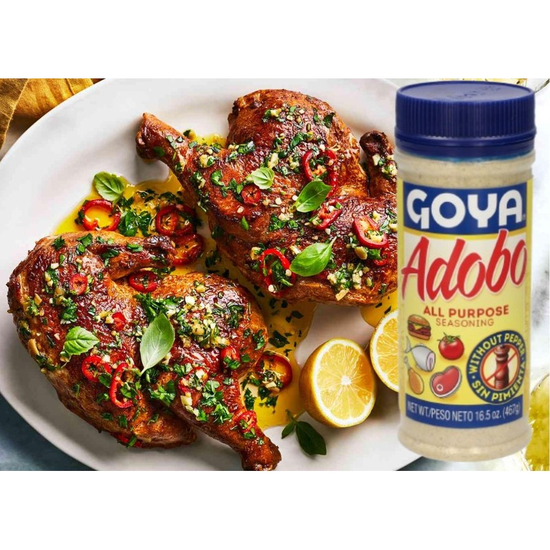 Goya Adobo All Purpose Seasoning without Pepper, 467g (16.5 OZ)
