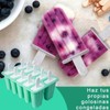 Ice Cream Mould 10 Grids Food Grade Silicone Non Stick