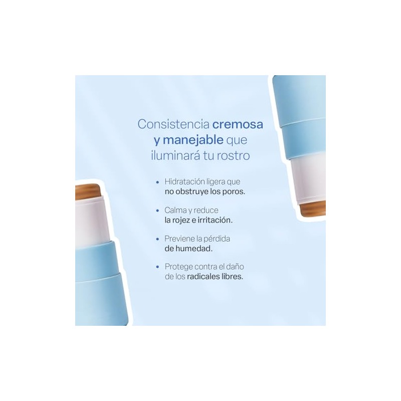 TEIA COSMETICOS, corrector de ojeras en barra hidratante de ingredientes