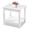 Stoog Outdoor & Indoor Side Table, Weather Resistant HIPS End
