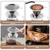 Coffee Filter-Pour Over Coffee Filter, Stainless Steel Reusable Drip Coffee