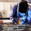 Intra-FIT TIG Welding Gloves, Premium Grain Goatskin, Spark-resistant Nomex Back,