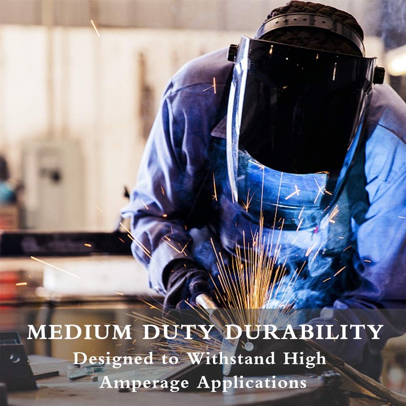 Intra-FIT TIG Welding Gloves, Premium Grain Goatskin, Spark-resistant Nomex Back,